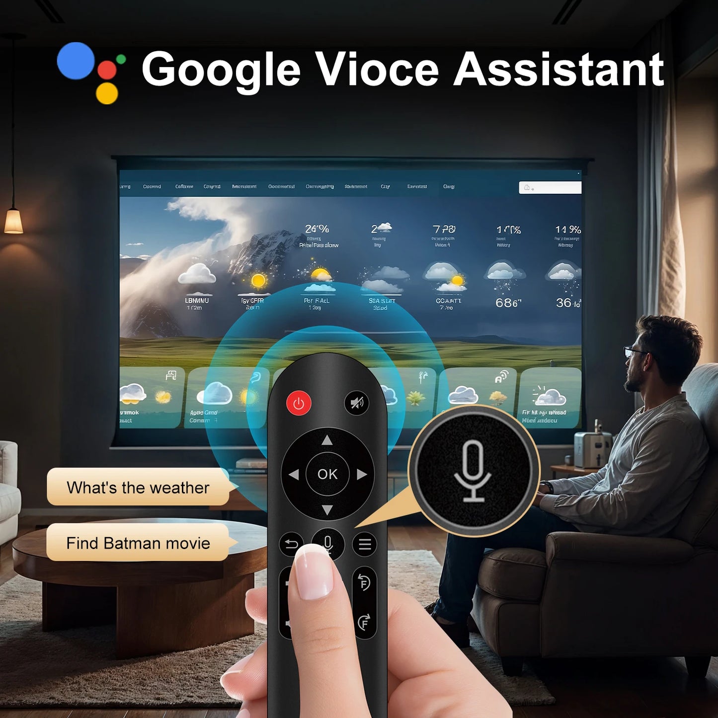 Vidéoprojecteur mini Magcubic HY310 – Full HD 1080p, 4K support, 330 lumens, Android 11, auto focus