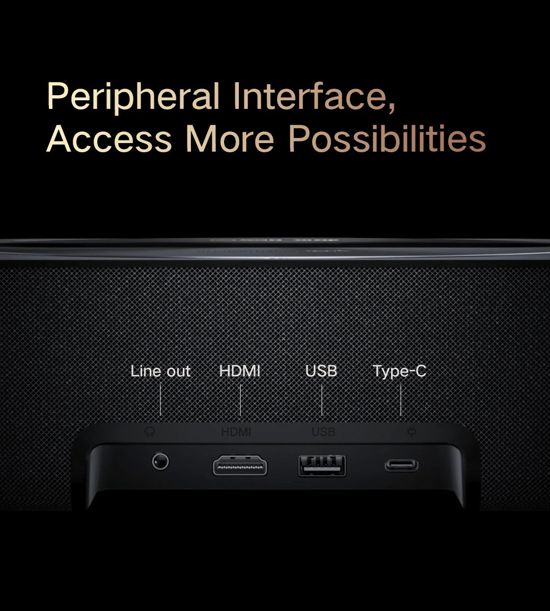 Vidéoprojecteur laser Fengmi R1 Nano – 4K support, 1200 lumens, ultra courte portée, Android TV