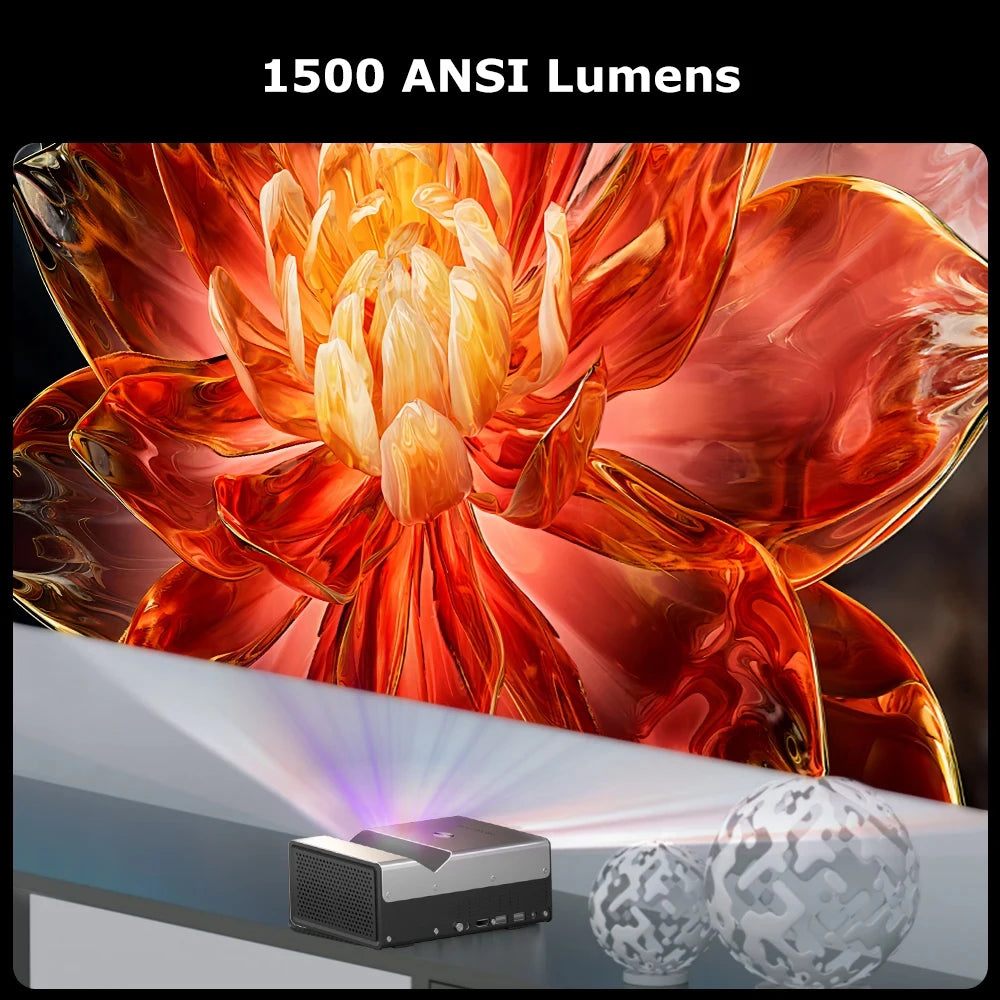 Vidéoprojecteur Touyinger UST01 – Full HD 1080p, ultra courte portée, 3D active