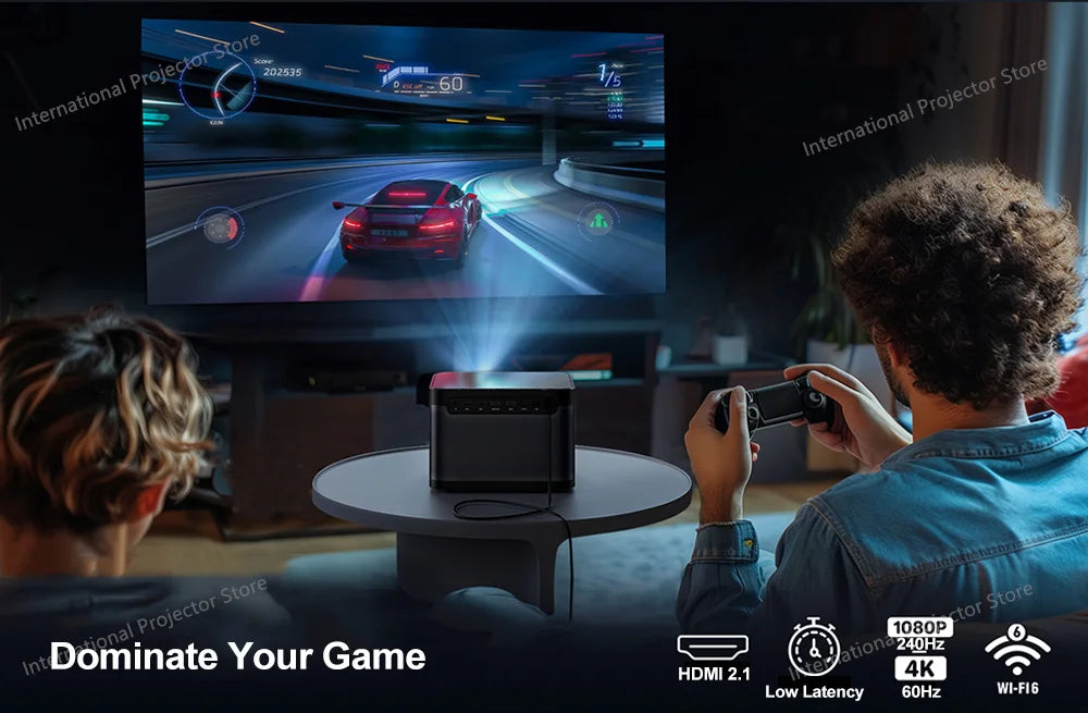 Vidéoprojecteur laser Dangbei Mars Pro 2 – 4K, 2450 lumens, Netflix intégré, smart TV