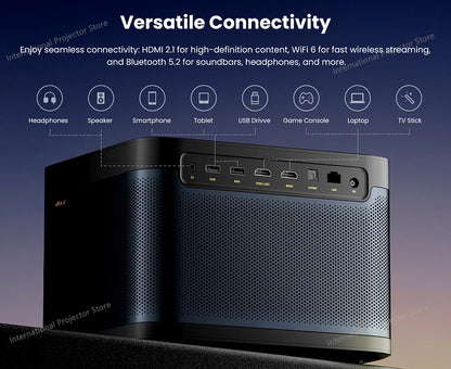 Vidéoprojecteur laser Dangbei Mars Pro 2 – 4K, 2450 lumens, Netflix intégré, smart TV