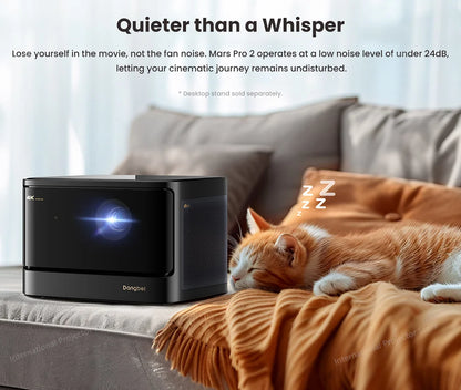 Vidéoprojecteur laser Dangbei Mars Pro 2 – 4K, 2450 lumens, Netflix intégré, smart TV