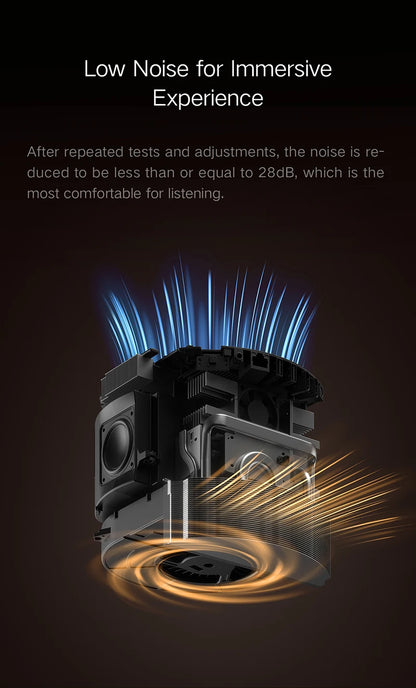 Vidéoprojecteur laser Formovie V10 – 4K, 2500 lumens, HDR, MEMC, smart TV portable