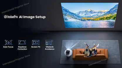 Vidéoprojecteur laser Dangbei Mars Pro 2 – 4K, 2450 lumens, Netflix intégré, smart TV