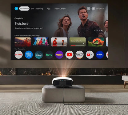 Vidéoprojecteur VEVSHAO A22 – Full HD 1080p, 4K support, 1000 lumens, WiFi, smart TV