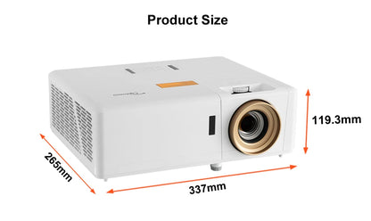 Vidéoprojecteur laser Optoma UHZ718 – 4K UHD, 240Hz, 4ms, HDR, home cinéma