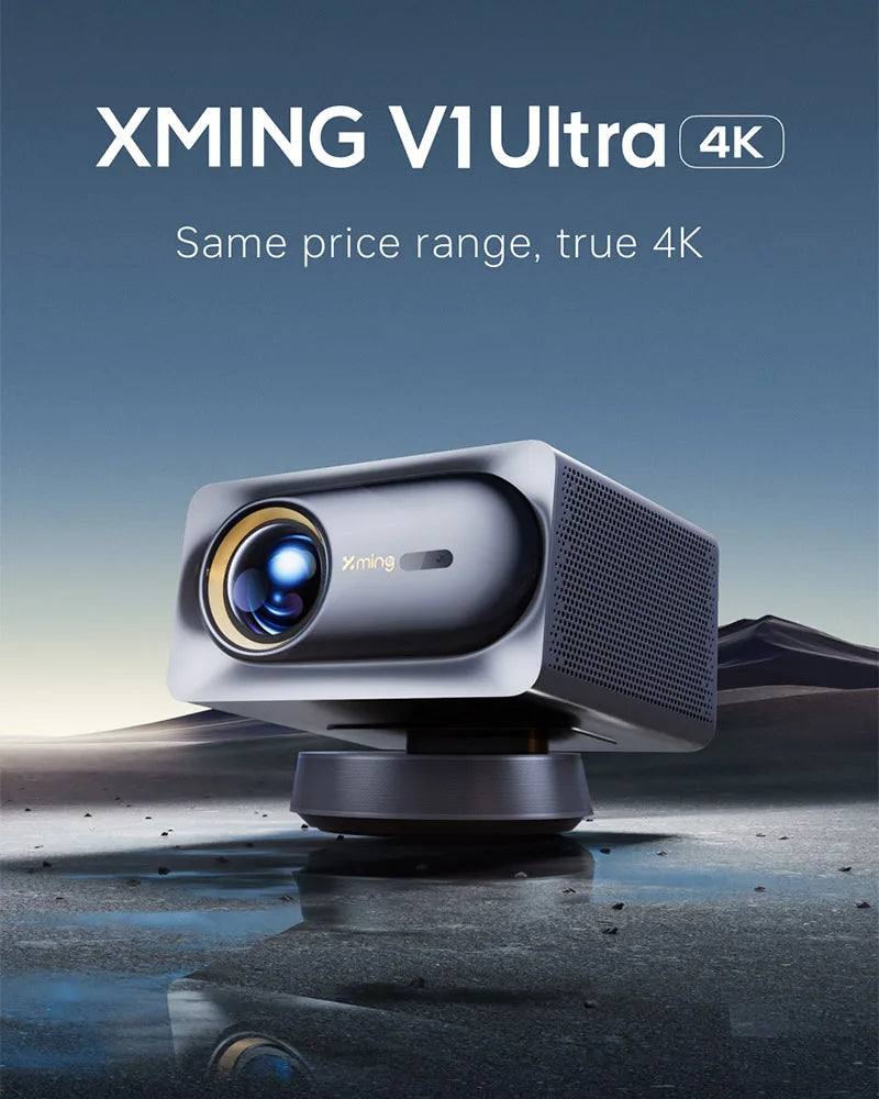 Vidéoprojecteur laser Formovie Xming V1 Ultra – 4K natif, 700 lumens, Dolby Audio, compact
