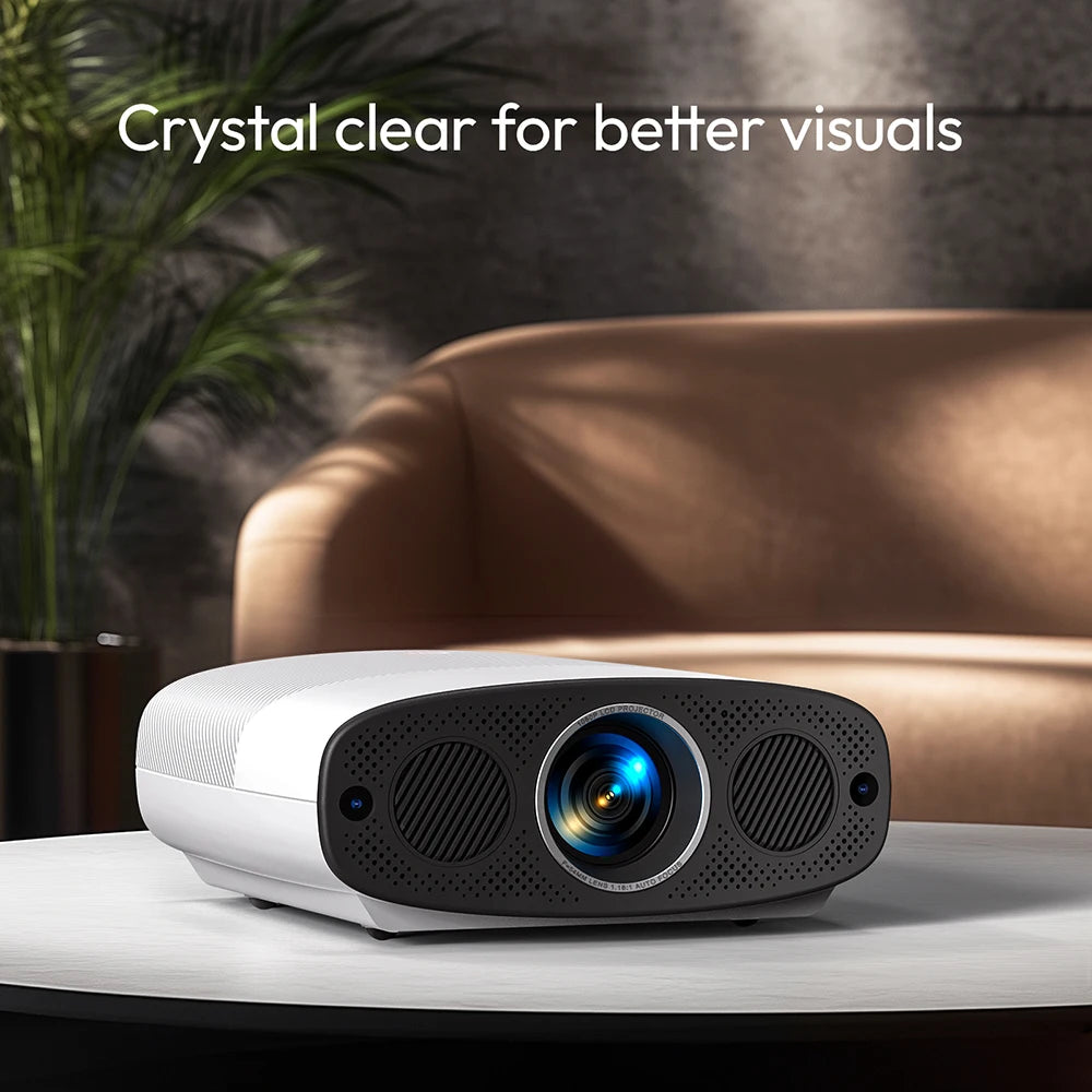 Vidéoprojecteur VEVSHAO A22 – Full HD 1080p, 4K support, 1000 lumens, WiFi, smart TV