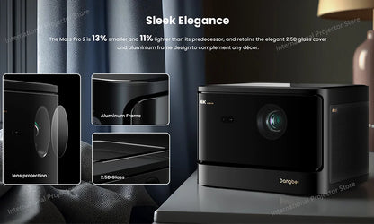 Vidéoprojecteur laser Dangbei Mars Pro 2 – 4K, 2450 lumens, Netflix intégré, smart TV
