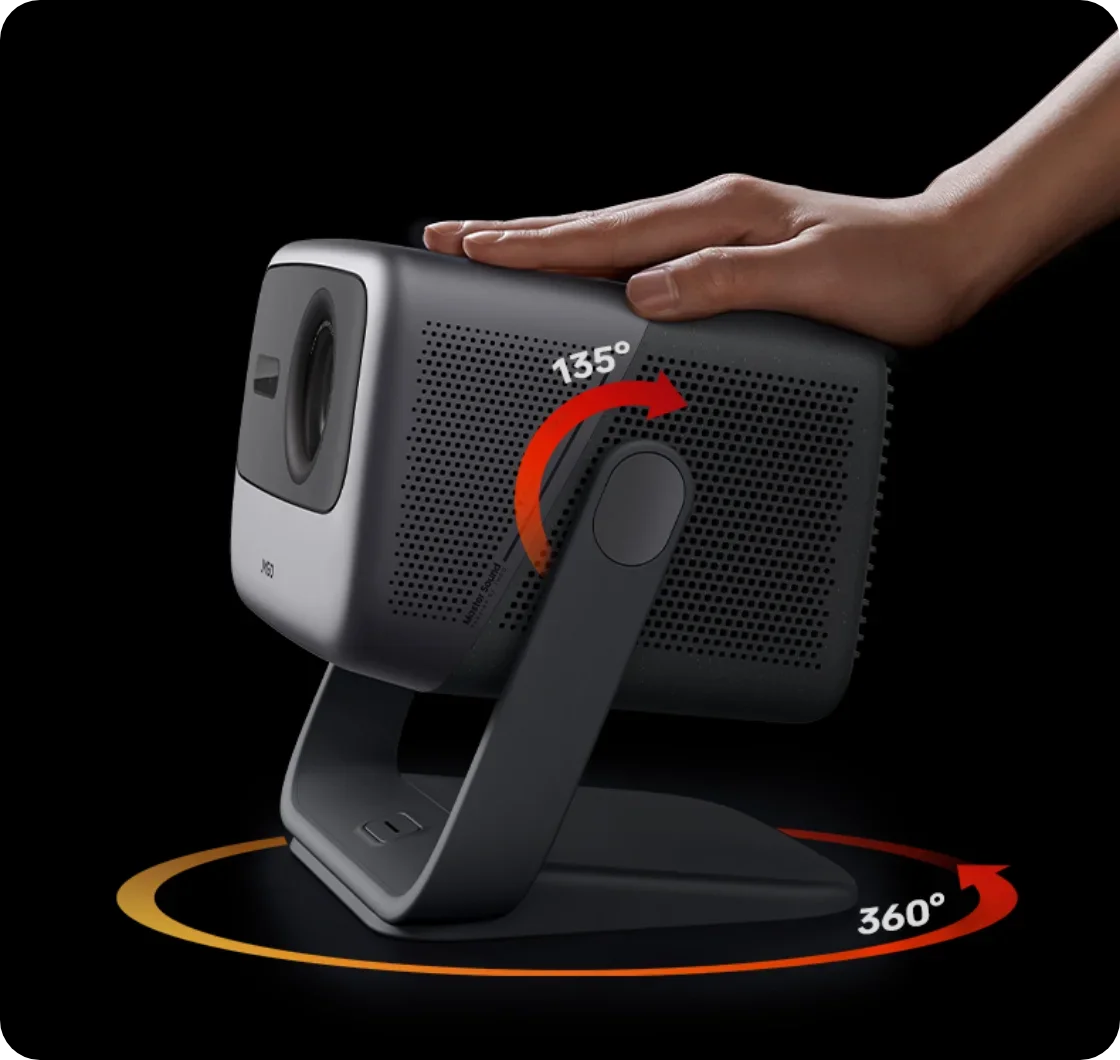 Vidéoprojecteur portable JMGO N1S Ultimate – 4K UHD, 3300 lumens, laser, auto-alignement