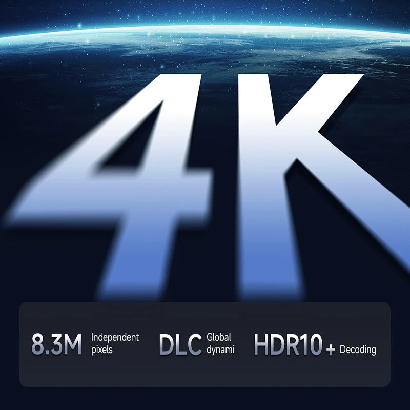 Vidéoprojecteur laser Formovie X5 – 4K natif, 4500 lumens, HDR10+, WiFi 6, MEMC, home cinéma