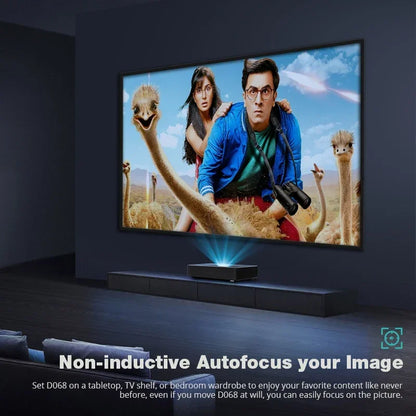 Vidéoprojecteur DLP portable – Full HD 1080p, ultra courte portée, laser, home cinéma