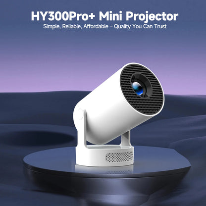 Vidéoprojecteur portable Magcubic HY300 Pro+ – HD 720p, 4K support, 260 lumens, Android 11, WiFi 6, Bluetooth