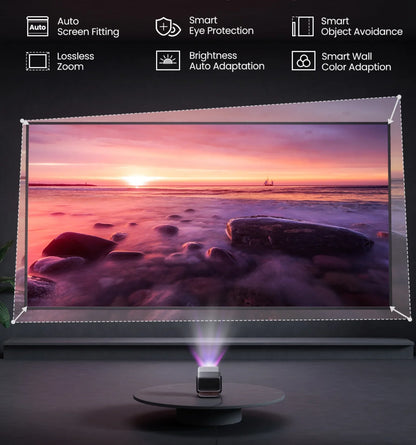 Vidéoprojecteur portable JMGO N1S Ultimate – 4K UHD, 3300 lumens, laser, auto-alignement