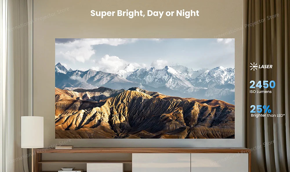 Vidéoprojecteur laser Dangbei Mars Pro 2 – 4K, 2450 lumens, Netflix intégré, smart TV
