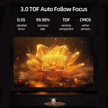 Vidéoprojecteur portable Lenovo Xiaoxin 100M – Full HD 1080p, 4K support, 10 000 lumens, Android 12, auto focus