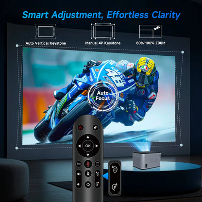 Vidéoprojecteur Magcubic HY350 Pro – Full HD 1080p, 4K support, 580 lumens, Android 11, auto focus, WiFi 6