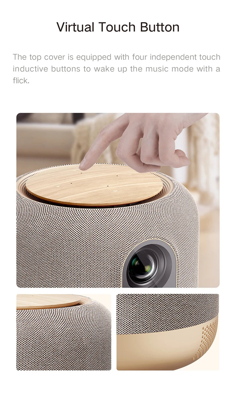 Vidéoprojecteur laser Formovie V10 – 4K, 2500 lumens, HDR, MEMC, smart TV portable