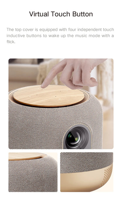 Vidéoprojecteur laser Formovie V10 – 4K, 2500 lumens, HDR, MEMC, smart TV portable
