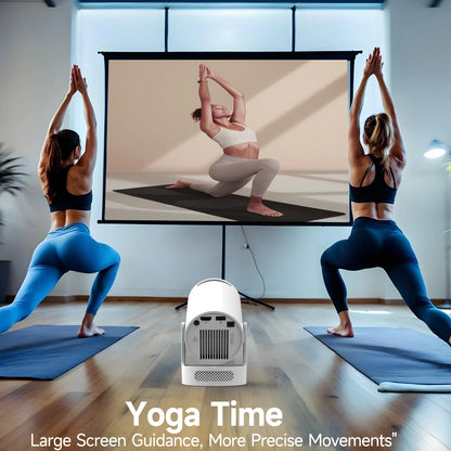 Vidéoprojecteur portable Magcubic HY300 Pro+ – HD 720p, 4K support, 260 lumens, Android 11, WiFi 6, Bluetooth