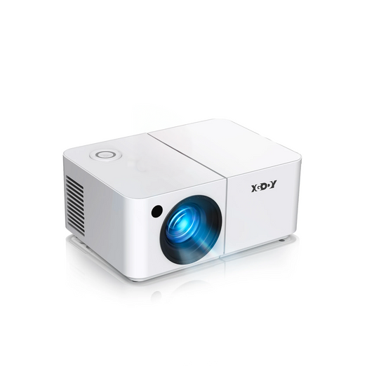 Vidéoprojecteur Android 12 – Full HD, 4K support, WiFi 5G, mise au point motorisée, trépied inclus
